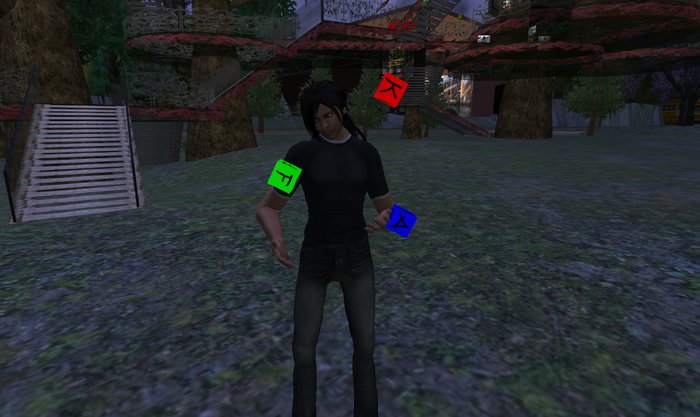Juggling Balls AFK (away from keyboard) Animation