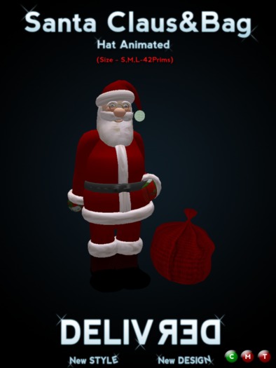 Santa Claus 40 prims S-M-L