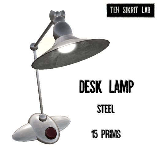 Desk Lamp >SiLab< Steel