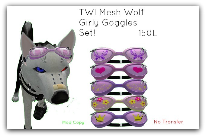 !CS!TWI Wolf Girly Goggles