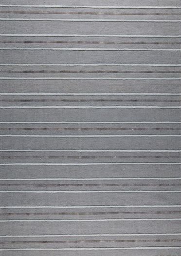 Winter Striped Wool Floor Rug