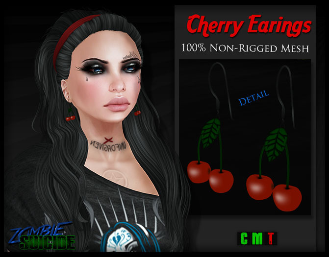 :Z.S: Cherry Earings