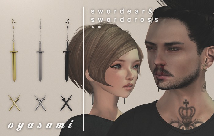 oyasumi / swordcross black