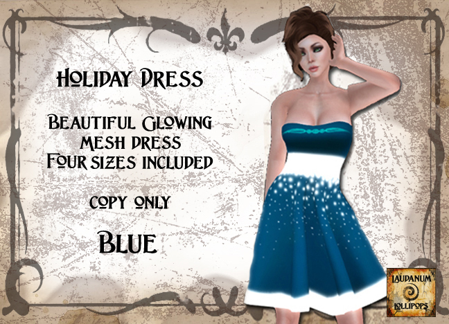 Holiday Dress Blue