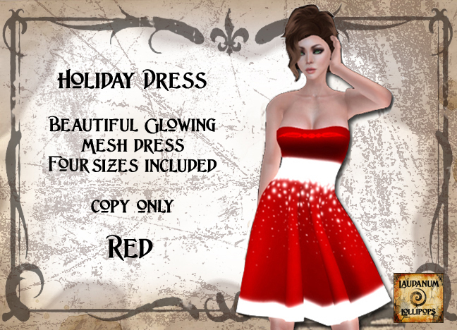 Holiday Dress - Red