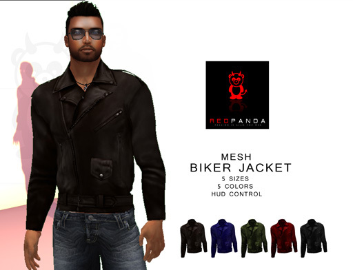 MESH - BIKER - REDPANDA