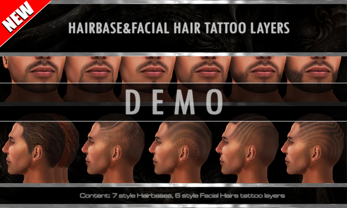 Demo TELLAQ HAIRBASE&FACIAL HAIRS (2014ver)