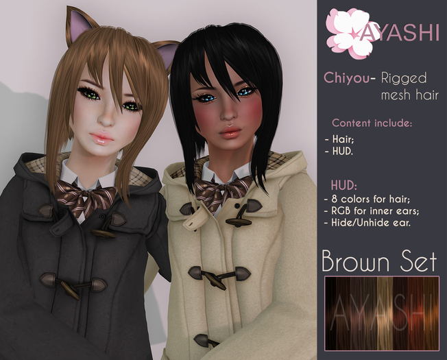 [^.^Ayashi^.^] Chiyo-Brown set