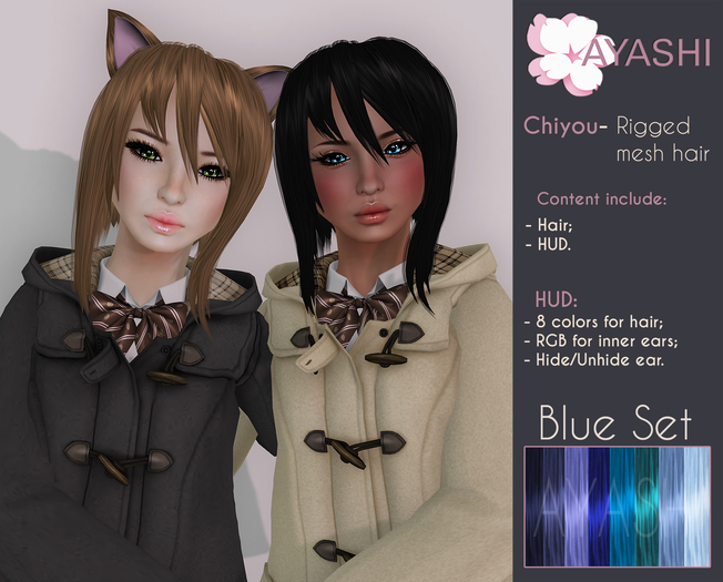 [^.^Ayashi^.^] Chiyo-Blue set
