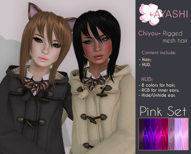[^.^Ayashi^.^] Chiyo-Pink set