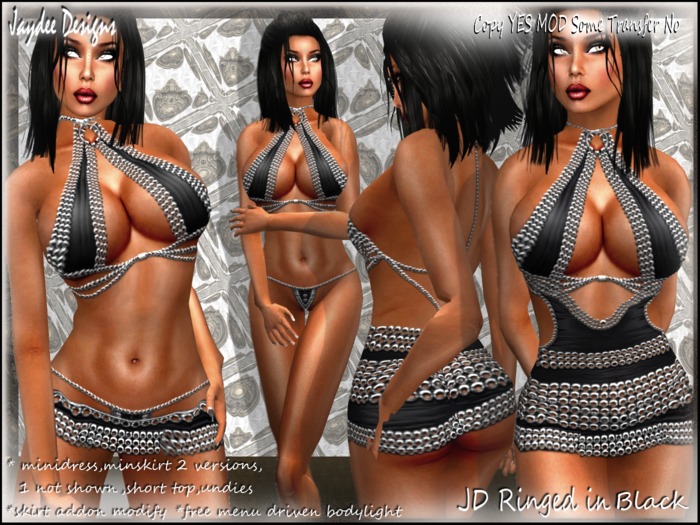 JD I LUV UNTAMED BLACK  