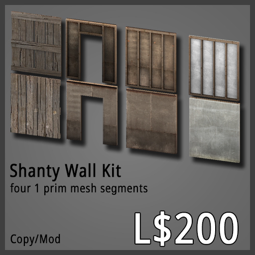 [agu] Shanty Wall Kit