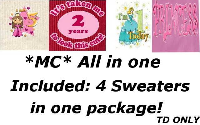 *MC* Sweater pack 2