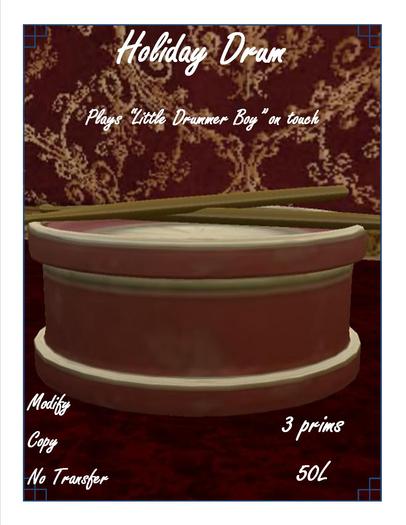 Holiday Drum set