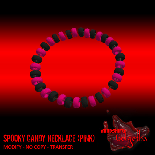 Mindshift - Spooky Candy Collar (Pink)