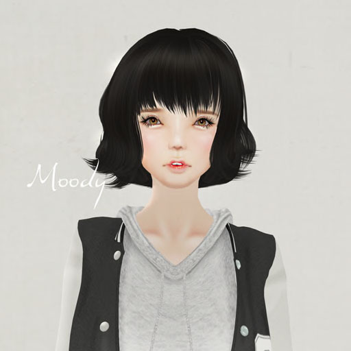 *Mint Hair* _ Moody (BOX)