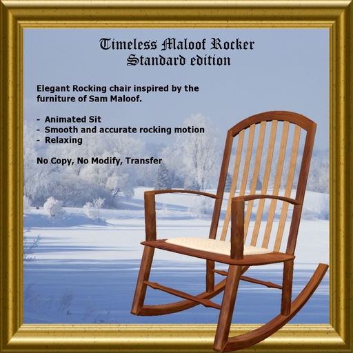 Timeless Maloof Rocker - Standard edition