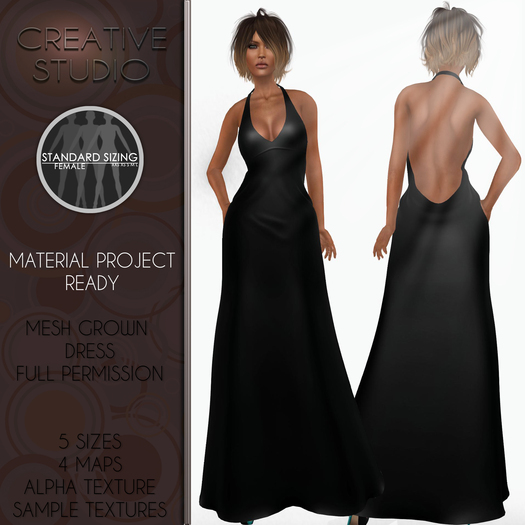 - CREATIVE STUDIO - Gown Dress DEMO