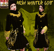 Mesh Ladies French Coat + Boot Beige