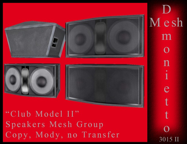 3015 II Mesh Speakers Club in Box