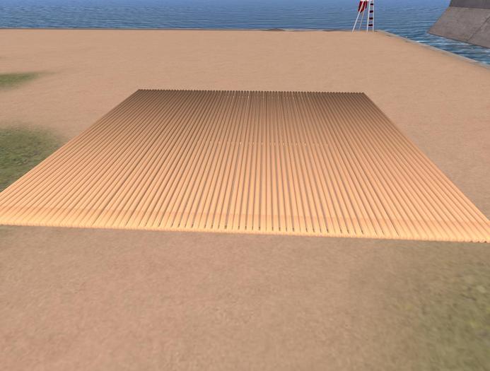 Full Perm Bamboo Floor  Land Impact 10