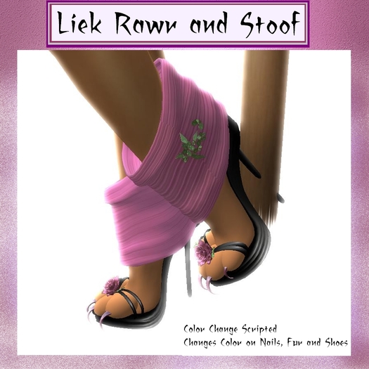 ~LRAS~ Furry Flower Power W/Recolor Hud