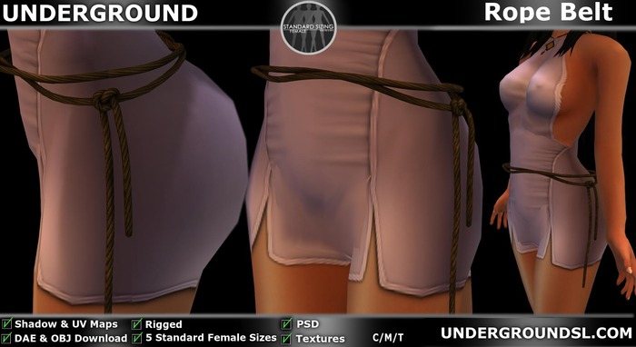 (UG) - Rope Belt (Boxed)