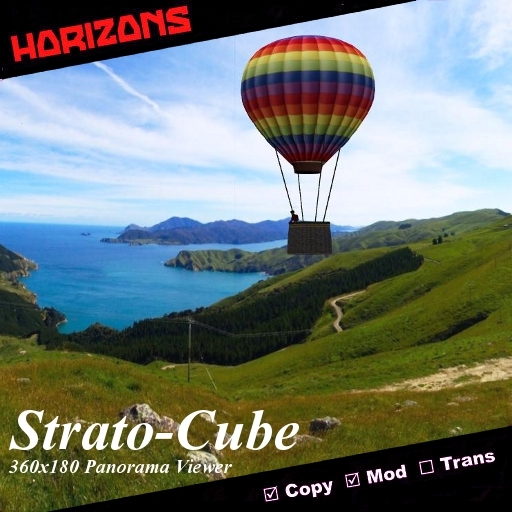 Strato-Cube 360x180 Panorama Viewer