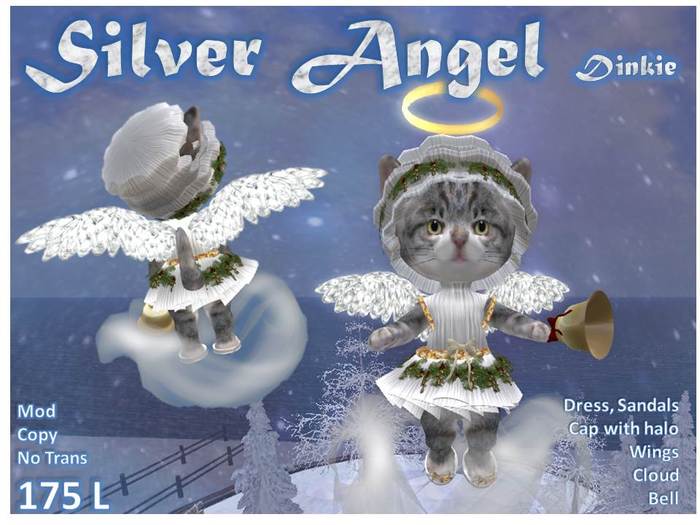 Silver Angel Dinkie Box
