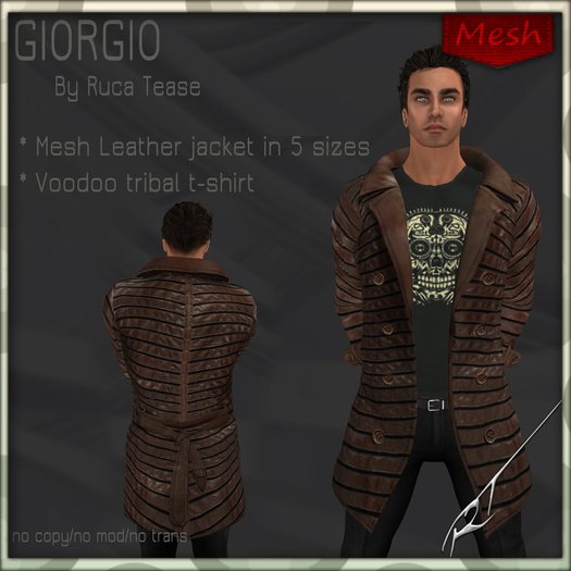 GIORGIO MESH COAT