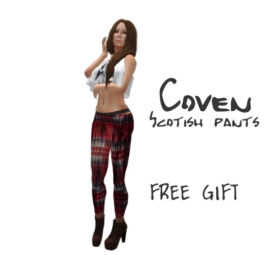 Coven Free Gift "Scottish pants"
