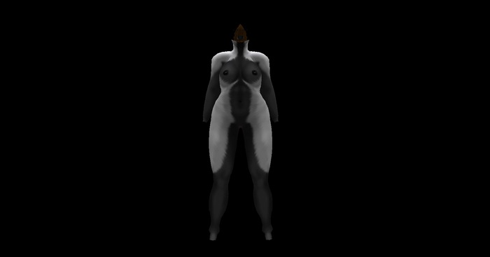 Pudgy Female Furry Shape