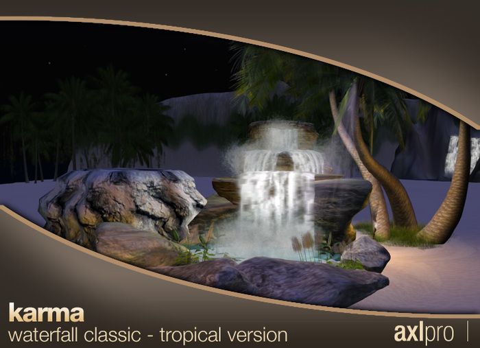 AXL pro box - Karma Waterfalls Classic Tropical Version