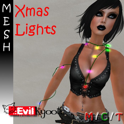 .:Evilkyoot:. MESH Xmas Lights (Boxed)