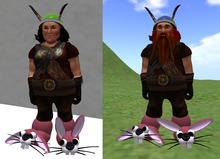 Wingsong Dwarfin Bunny Slippers Box