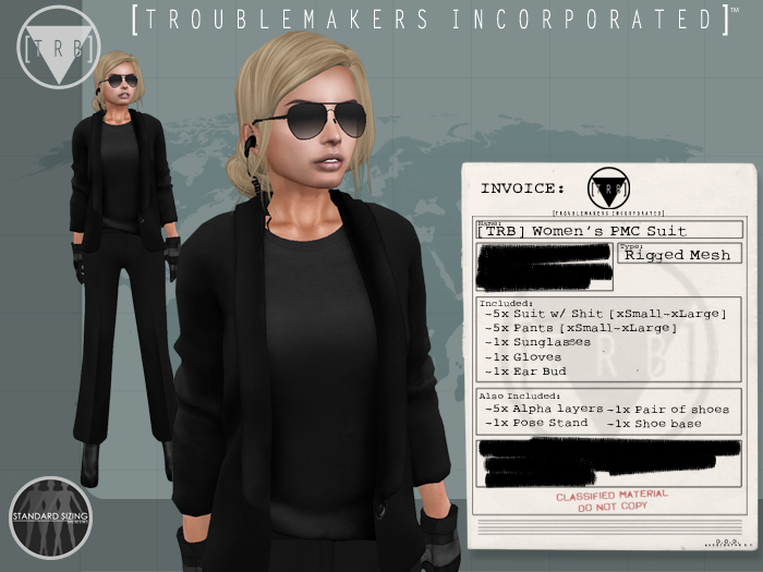 [TRB] Women's PMC Suit