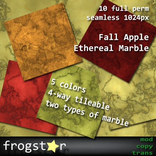 Frogstar - Fall Apple Ethereal Marble