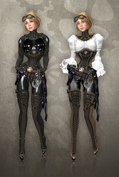 STEAM Thigh Ballet Boots 