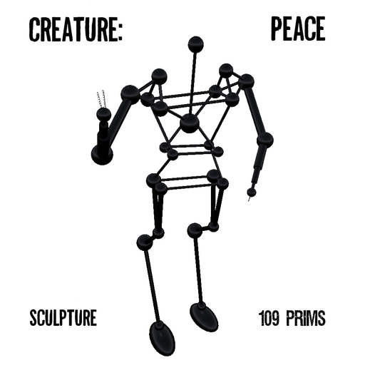 Creature "Peace" - black