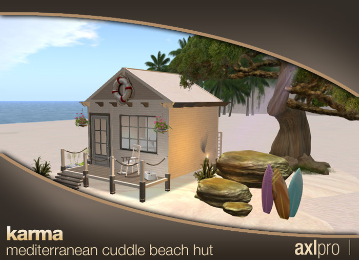 AXL pro box - Karma Mediterranean Cuddle Beach Hut