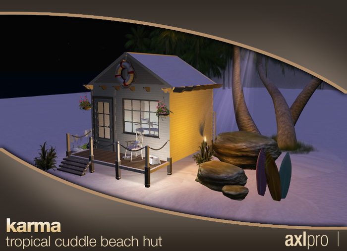 AXL pro box - Karma Tropical Cuddle Beach Hut