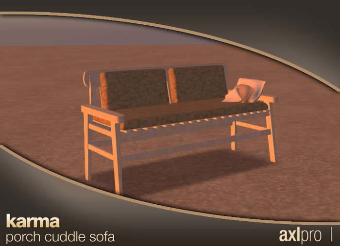 AXL pro box - Karma Porch Cuddle Sofa