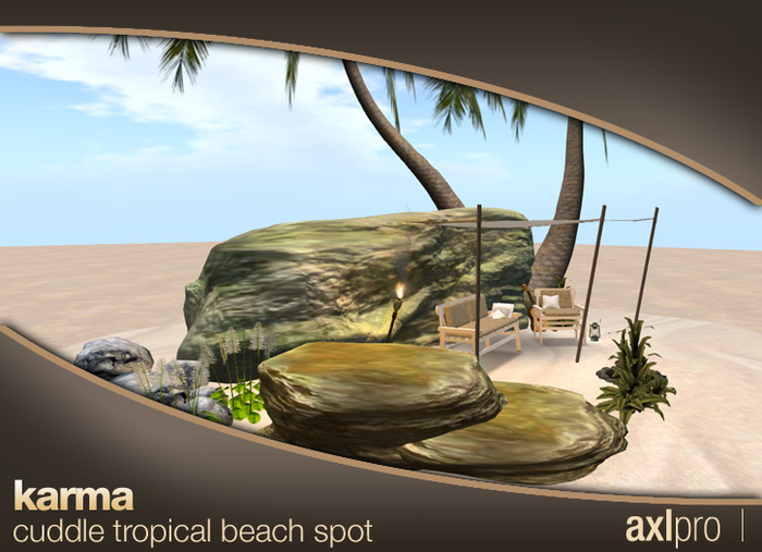 AXL pro box - Karma Cuddle Tropical Beach Spot