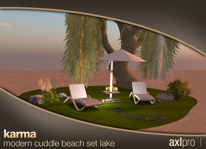 AXL pro box - Karma Modern Cuddle Beach Set - Lake Version