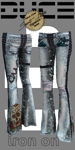 #2::DUCE LATEX::2# LFB Iron On 