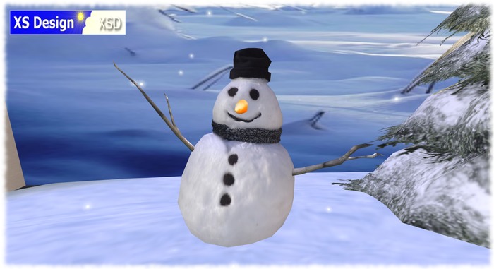 XSD_Cute Snowman ;D (boxed)