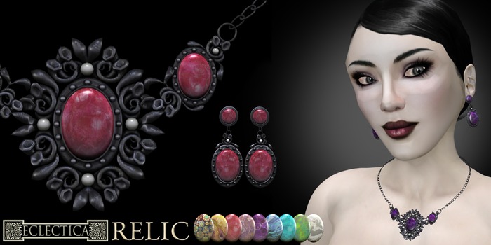 Eclectica 'Relic' Jewellery-Silver
