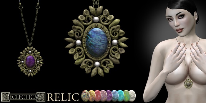 Eclectica 'Relic' Jewellery-Silver