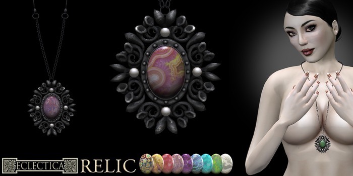 Eclectica 'Relic' Jewellery-Silver