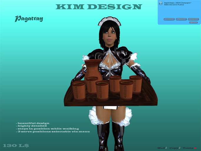 Kim Design - Paga tray